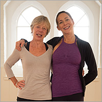 Liz and Sue at Pure Moves